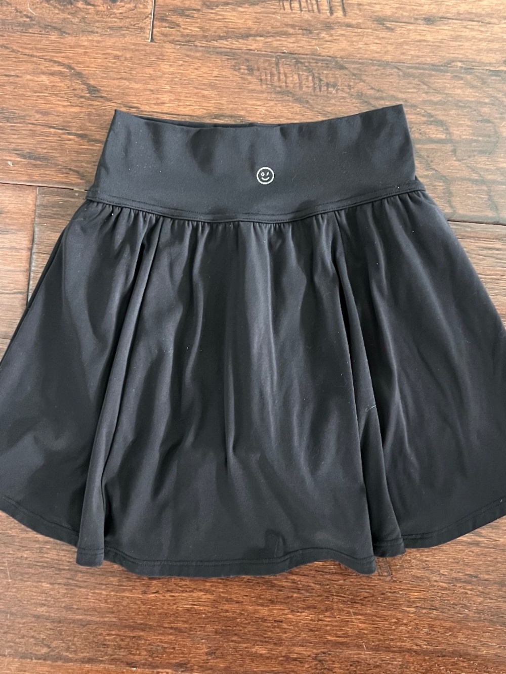 Gilly Hicks Active Bubble Skortie Tennis Skirt Size XXS Black